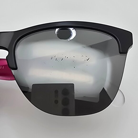 Oakley OO9374-3263 Frogskins Lite Ignite Fade Frame Prizm Black Lens Sunglasses